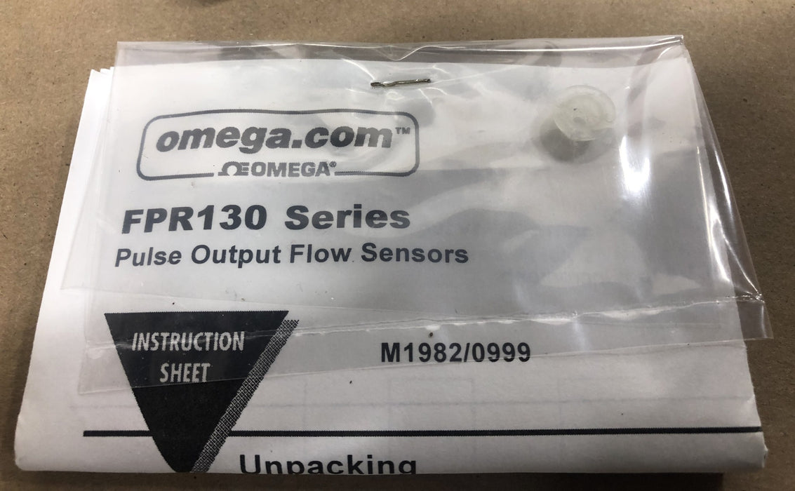 Omega 1/4 Inch Pulse Flosensor FPR131 (863252, 51-07479) NOS