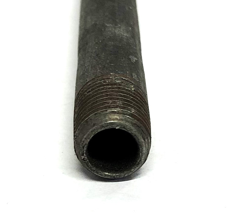 Unbranded 1/4 Inch 18TPI Black Steel Pipe Nipple 5-1/2 Inch [Lot of 6] NOS