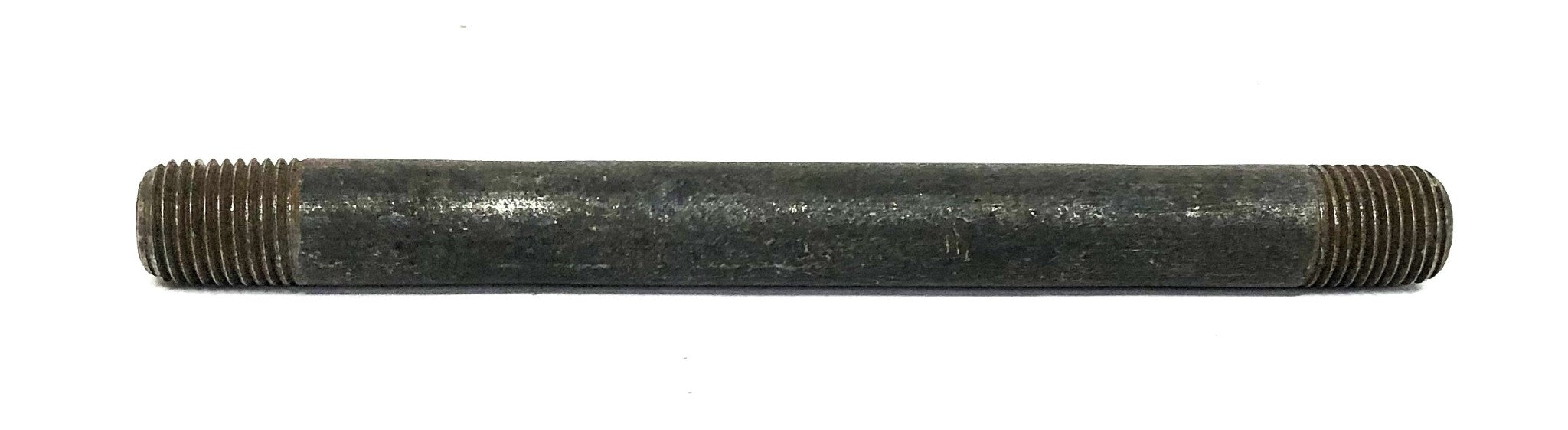 Unbranded 1/4 Inch 18TPI Black Steel Pipe Nipple 5-1/2 Inch [Lot of 6] NOS