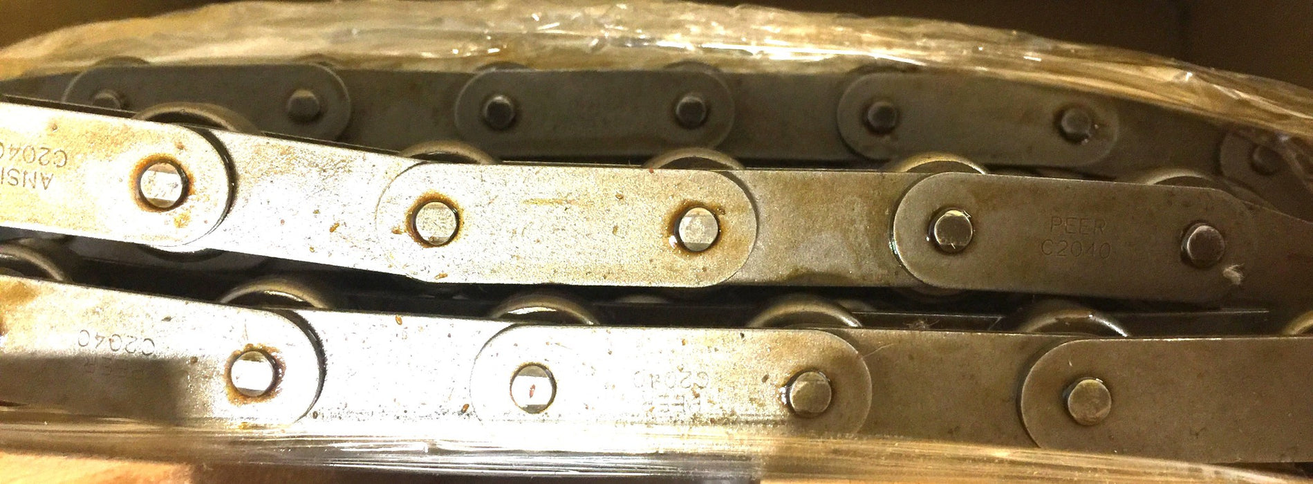 Peer Chain 100' Roller Chain C2042R X 100FT NOS