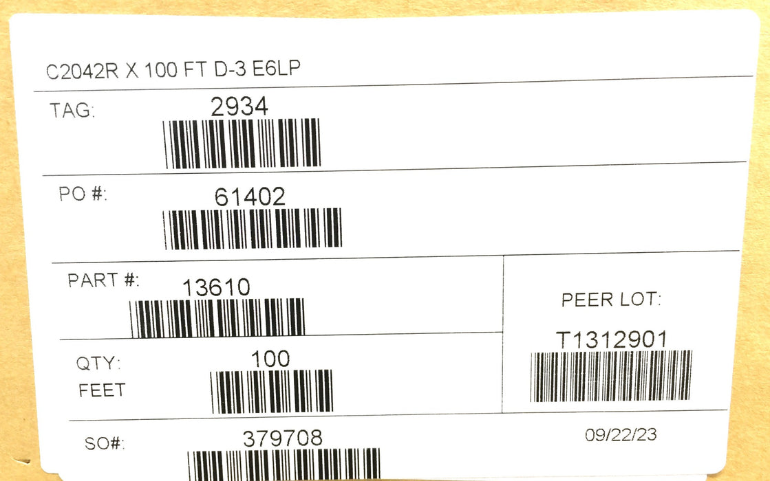 Peer Chain 100' Roller Chain C2042R X 100FT NOS