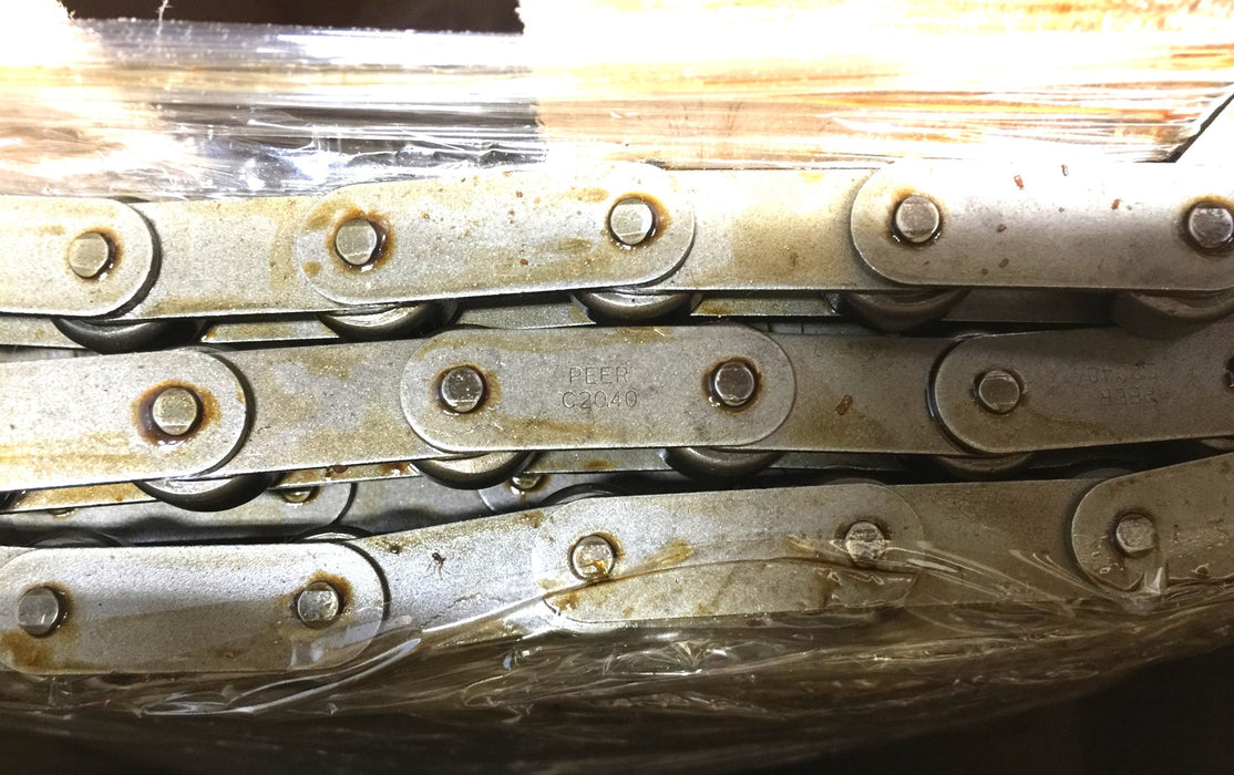 Peer Chain 100' Roller Chain C2042R X 100FT NOS