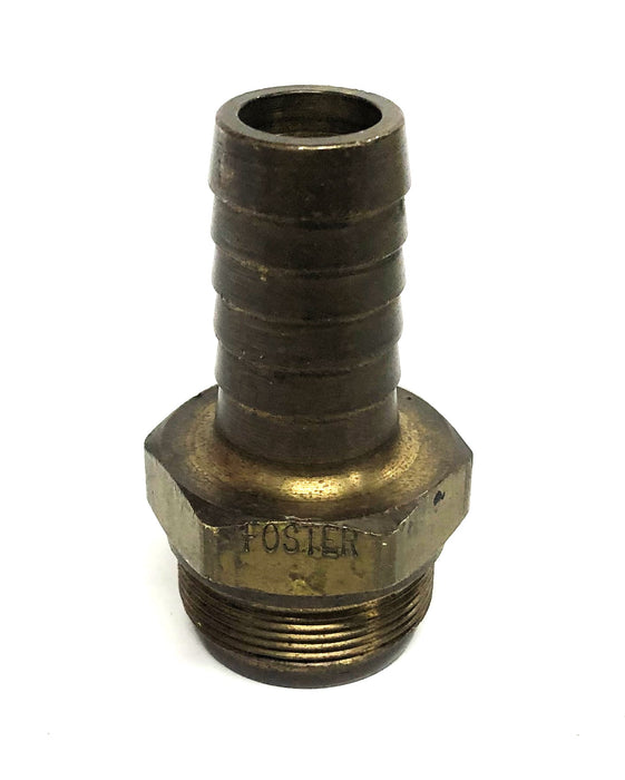 Foster Manufacturing Brass 1 Inch Male Threaded Quick Coupler 6906 NOS