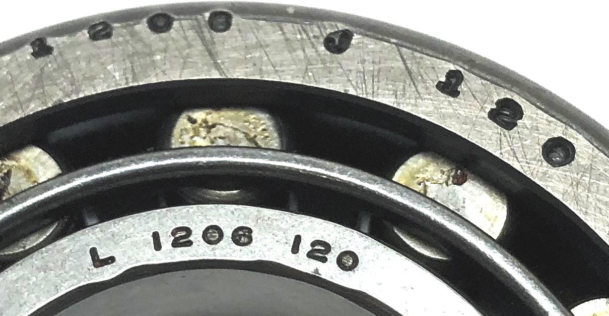 Rollway Cylindrical Roller Bearing (No Box) L1206J120 (L1206-120/1206J120) NOS