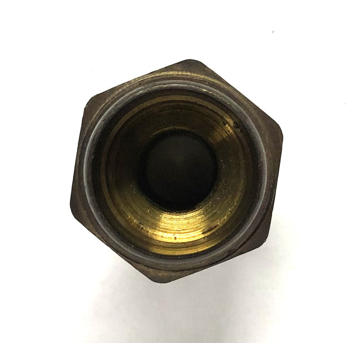 Foster Manufacturing Brass 1 Inch Male Threaded Quick Coupler 6906 NOS