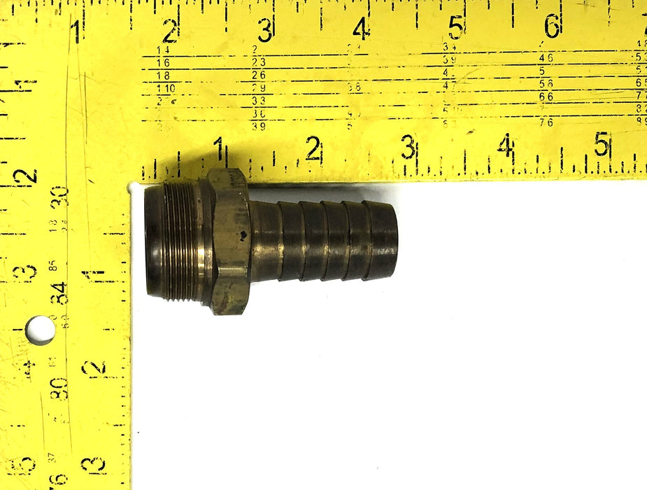 Foster Manufacturing Brass 1 Inch Male Threaded Quick Coupler 6906 NOS