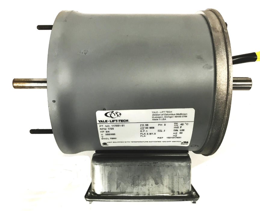 Bluffton Motor Works 2/4 HP 3-Phase Motor 1321017431 NOS