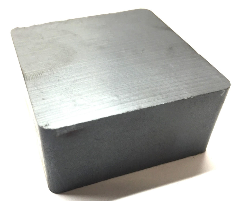 Unbranded 2" x 2" x 1" Case of Unmagnetized Block Ferrite Magnets (15pcs) NOS