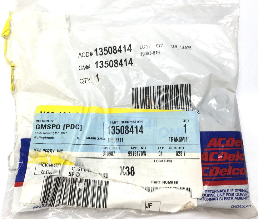 General Motors/ACDelco Key FOB Transmitter 13508414 NOS