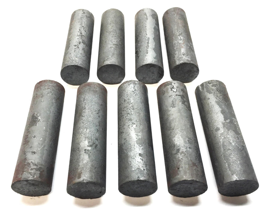 Arnold 7/8" x 3" Solid Unmagnetized Round Ferrite Magnet 18023 (9pcs) NOS
