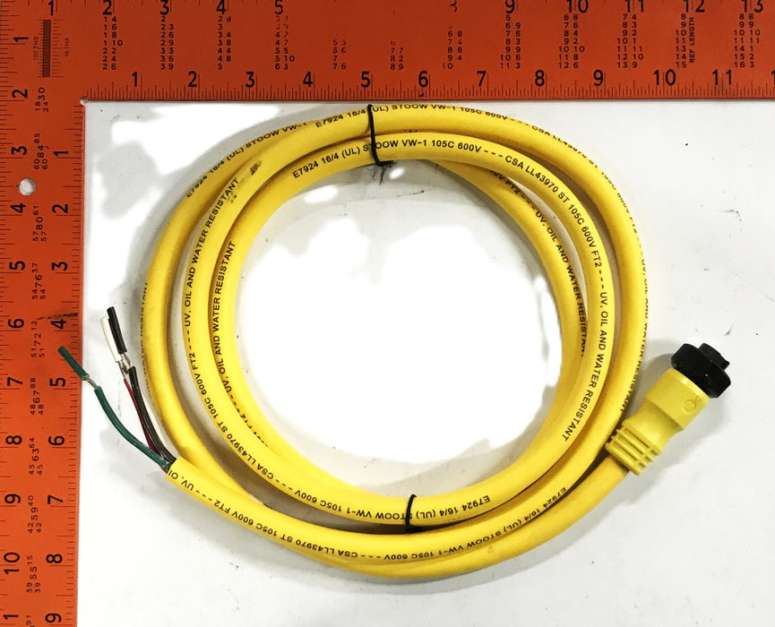 Allen-Bradley 4-Pin Mini Straight Cordset 889N-F4AFC-6F NOS