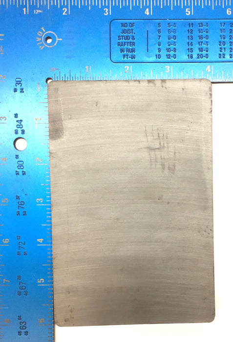 Unbranded 6"x 4"x0.375" Ceramic Unmagnetized Ferrite Block Magnet [Lot of 2] NOS