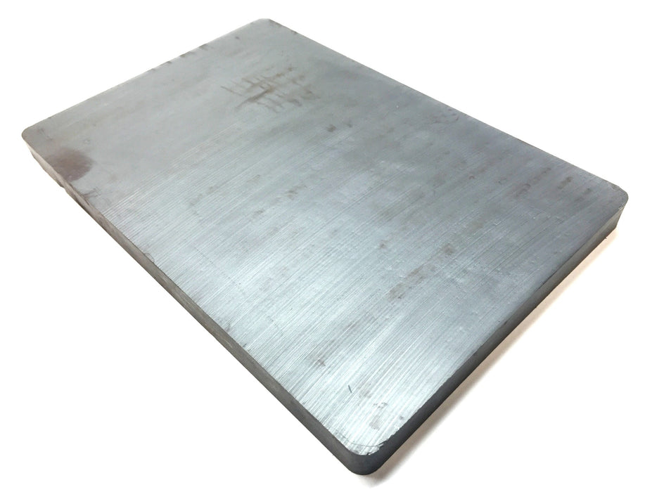 Unbranded 6"x 4"x0.375" Ceramic Unmagnetized Ferrite Block Magnet [Lot of 2] NOS