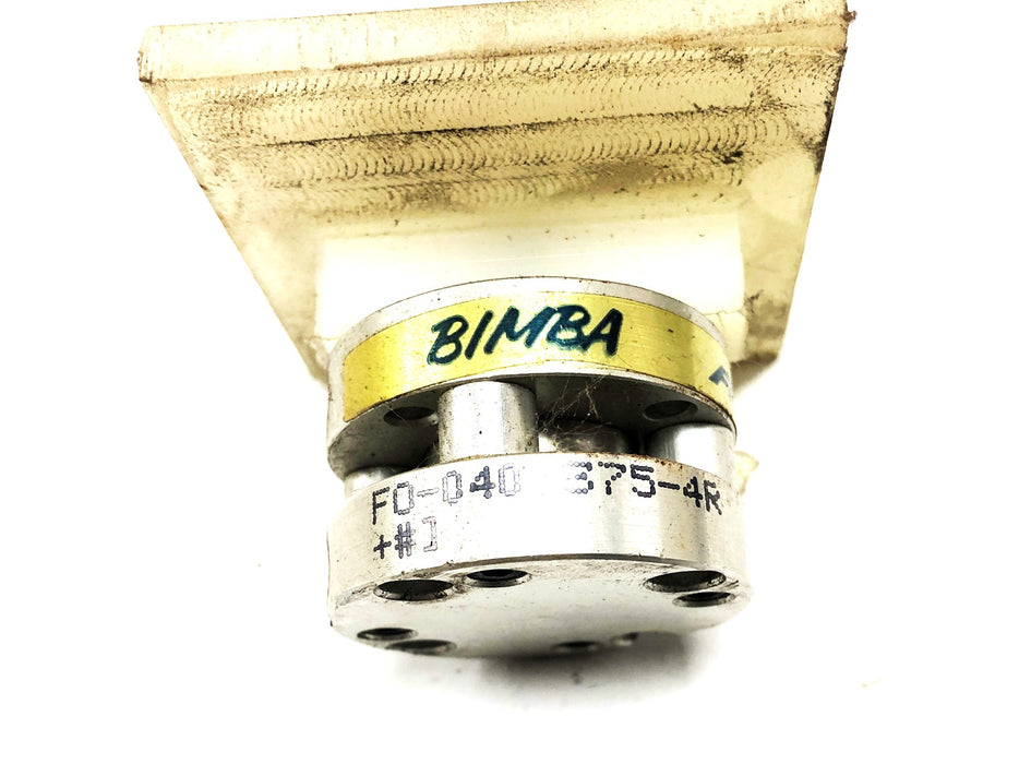 Bimba Pneumatic Cylinder F0-040-.375-4R NOS