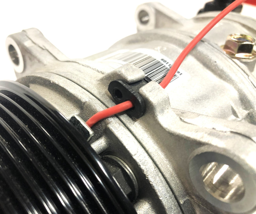QUE Products LLC Aluminum 12V R-134A AC Compressor Missing Cap QP16-1195 NOS