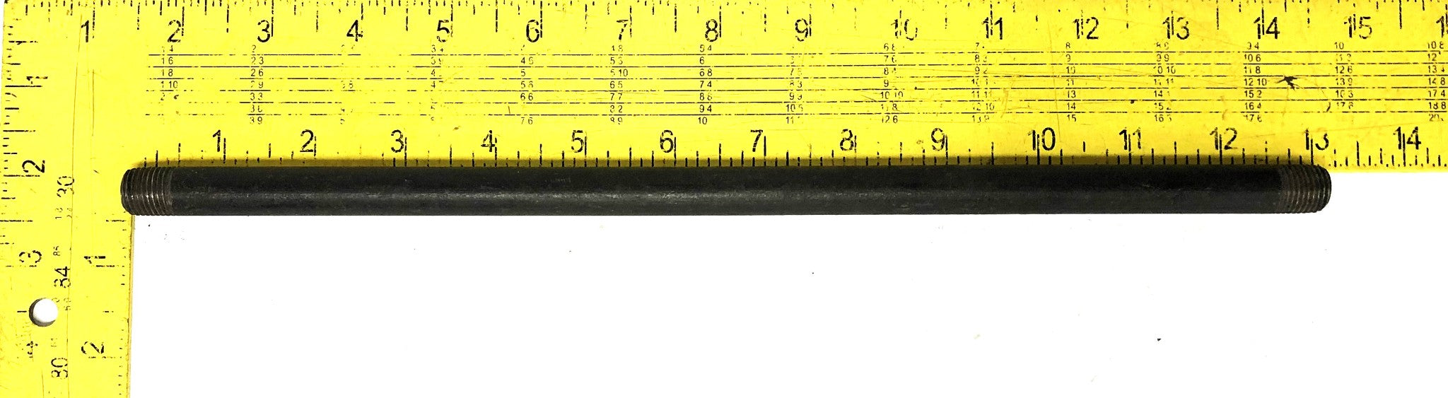 Unbranded 1/4 Inch 18TPI Pipe Nipple 13 Inch NOS
