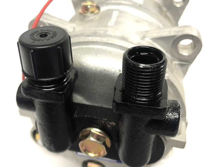 QUE Products LLC Aluminum 12V R-134A AC Compressor Missing Cap QP16-1195 NOS