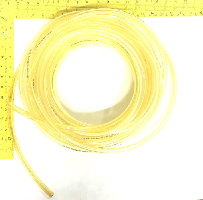 SMC 60 Foot Clear Yellow 12X8 BV Polyurethane Tubing TU1208 NOS