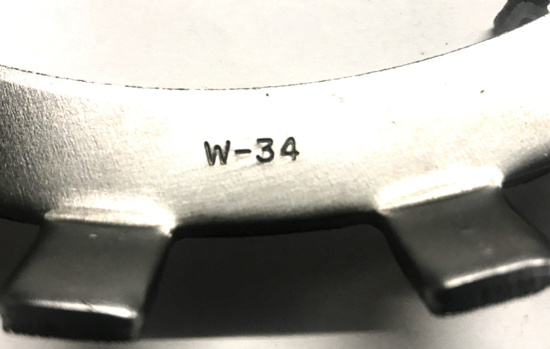 Unbranded Bearing Lock Nut And Washer (W-34) AN-34 NOS