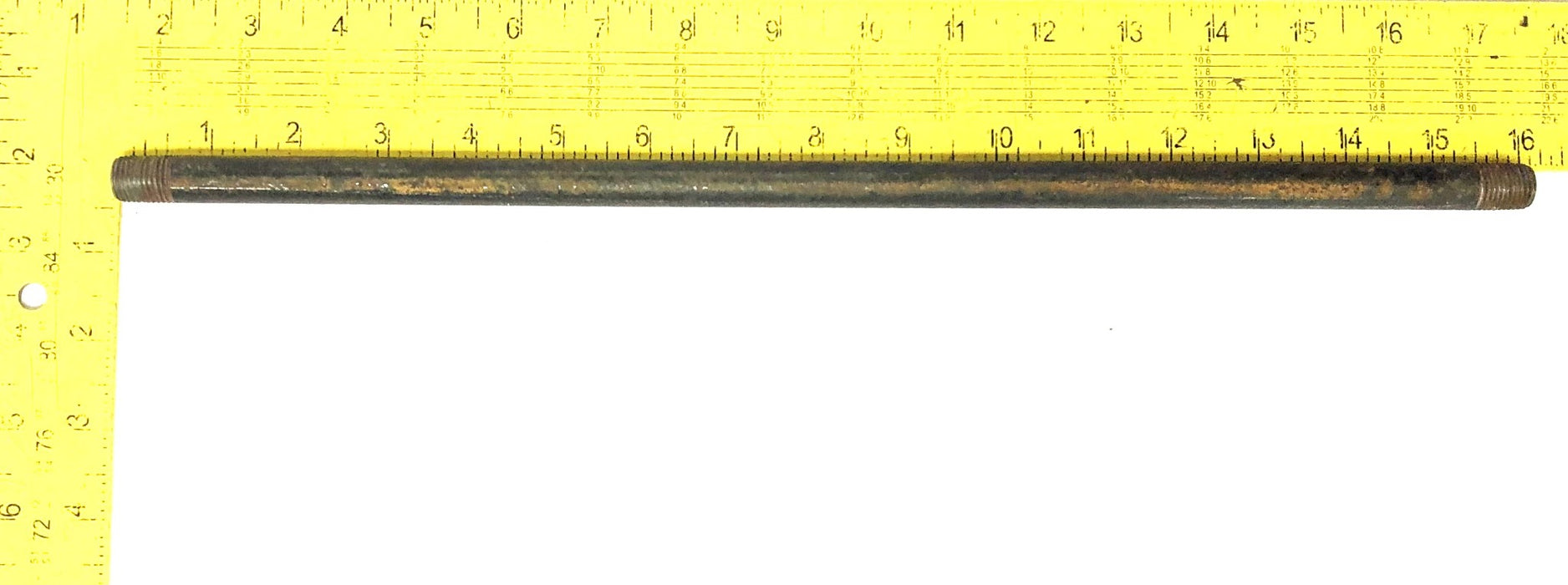 Unbranded 1/4 Inch 18TPI Pipe Nipple 16 Inch [Lot of 4] NOS