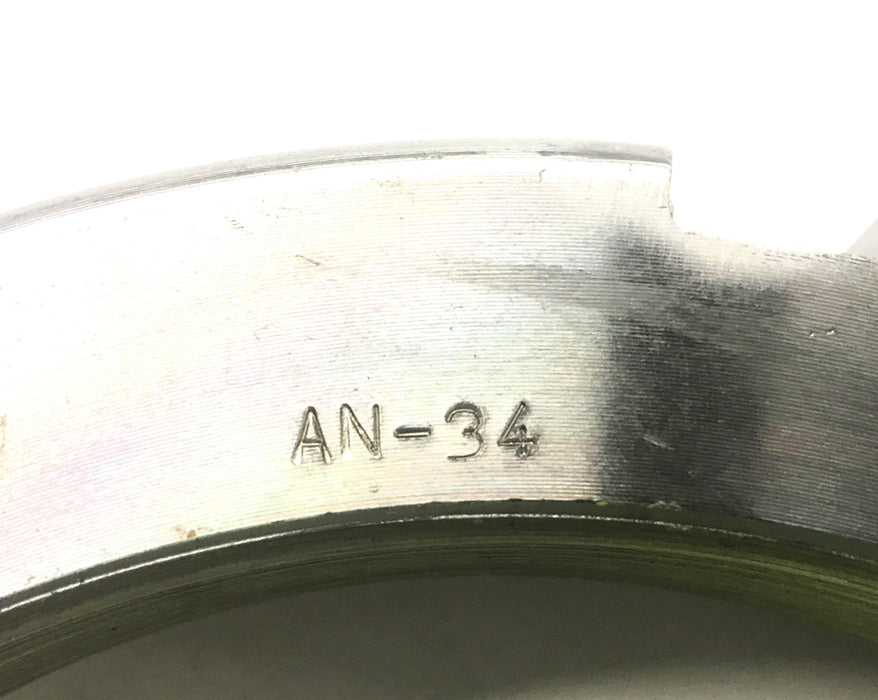 Unbranded Bearing Lock Nut And Washer (W-34) AN-34 NOS