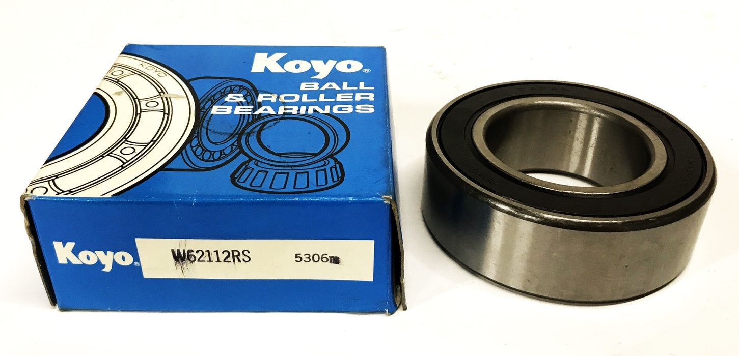 Koyo Rubber Sealed Deep Groove Ball Bearing W62112RS NOS
