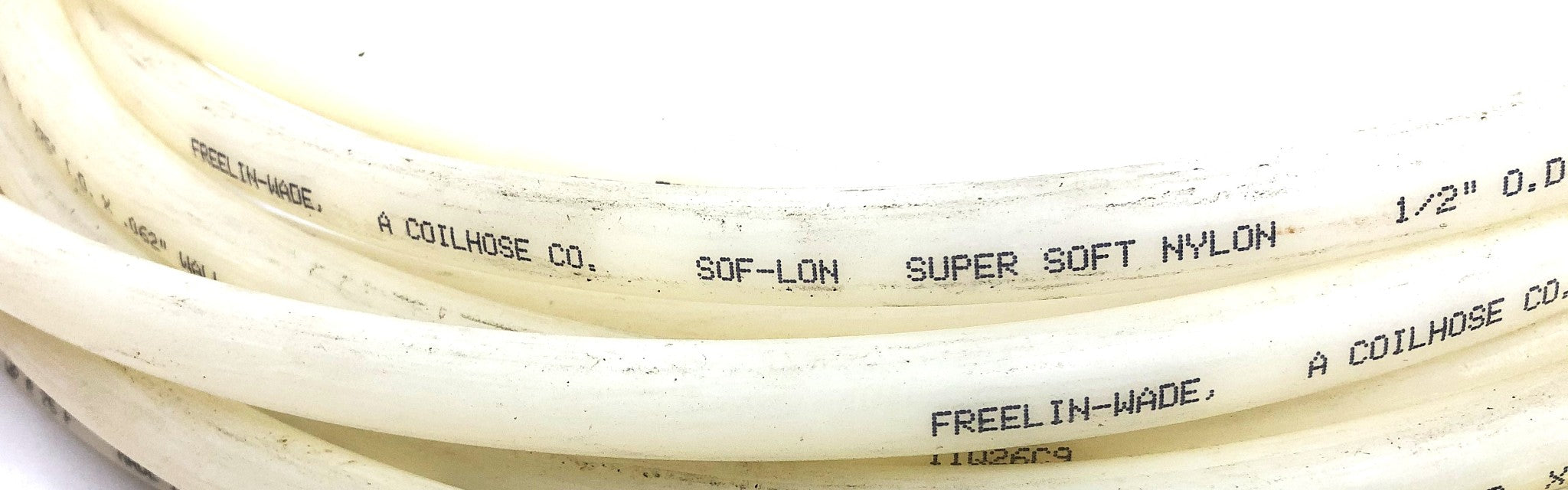 Freelin-Wade SOF-LON 30 Foot 1/2 Inch OD Super Soft Nylon Tubing 11Q26C9 NOS
