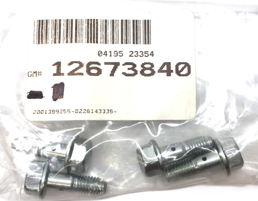 General Motors Fuel Return Pipe Clip Bolt 12673840 [Lot of 4] NOS