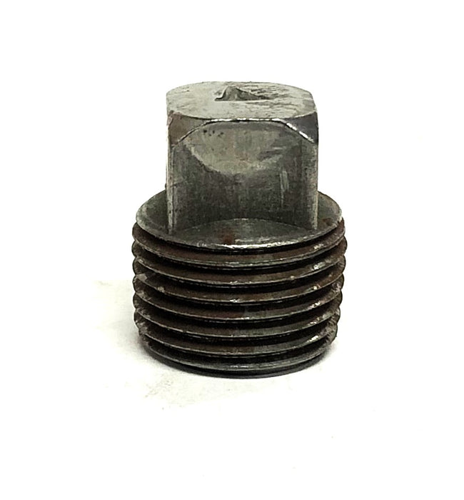 Unbranded 14TPI Square Head Pipe Plug Fitting 1/2 Inch [Lot of 23] NOS