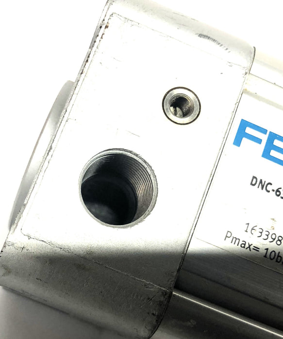 Festo 163398 1.0bar/145psi R215 Cylinder DNC-63-160-PPV-A S6 USED
