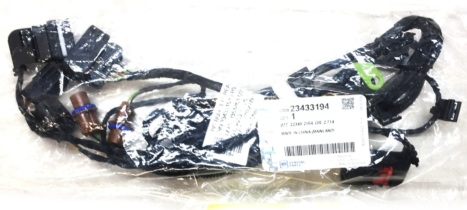 General Motors/GM Plate Lamp and Object Sensor Wiring Harness 23433194 NOS