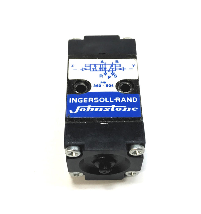 Ingersoll-Rand Johnstone Pneumatic Valve 360-604 NOS