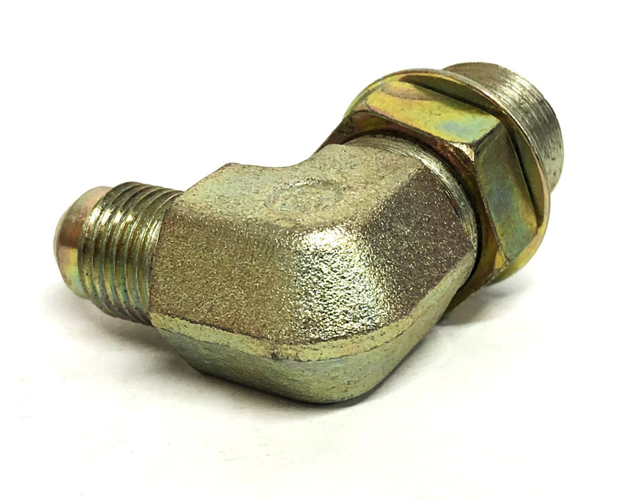Unbranded 90 Degree Male 16TPI Elbow Swivel Fitting 1/2 Inch NOS