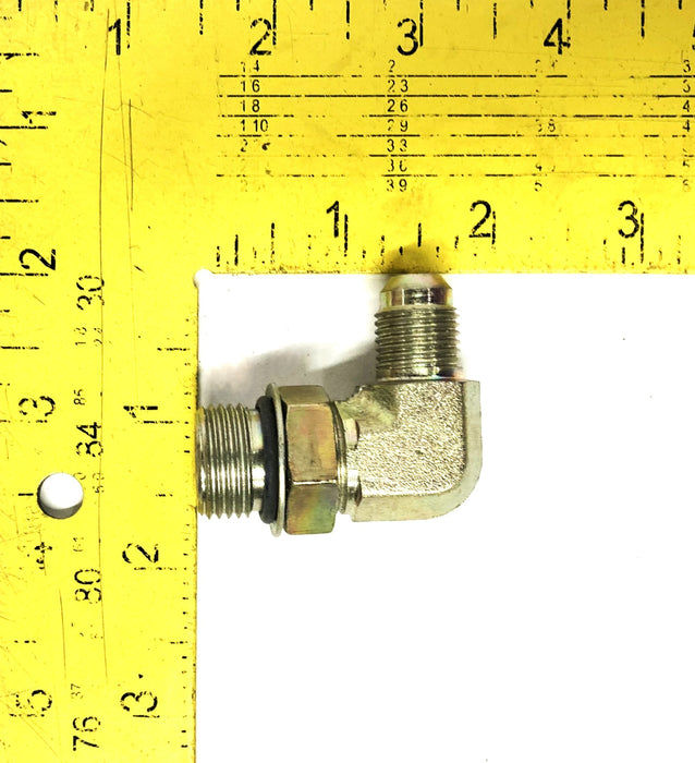 Unbranded 90 Degree Male 16TPI Elbow Swivel Fitting 1/2 Inch NOS