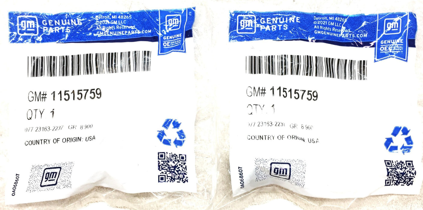 General Motors/GM 2-Speed Rear Axle Valve M8x1.25x45 Bolt 11515759 [Lot of 2]NOS
