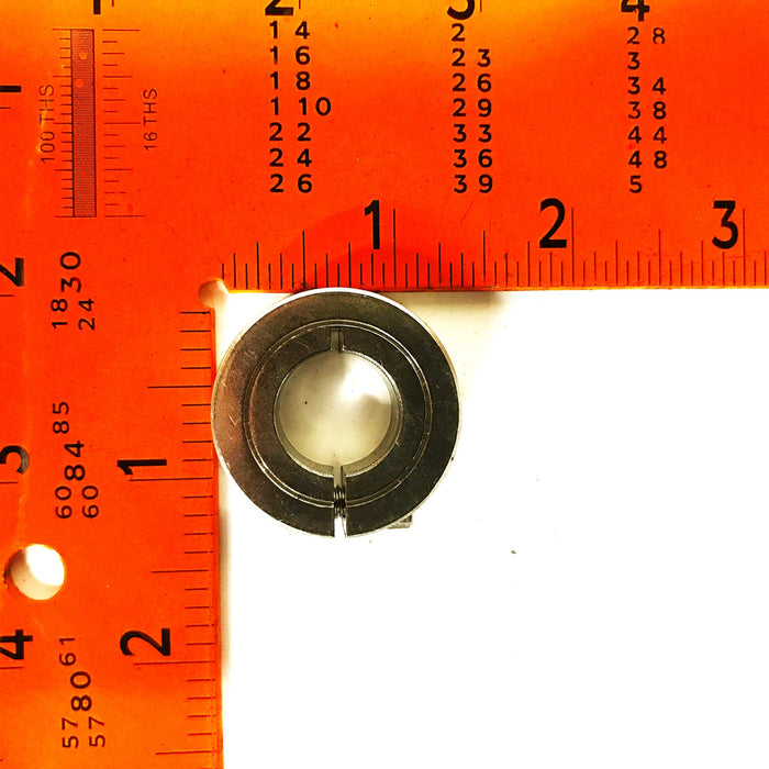 Climax 5/8 inch Stainless Steel 1-PC Split Screw Collar 1C-062-SS [Lot of 4] NOS