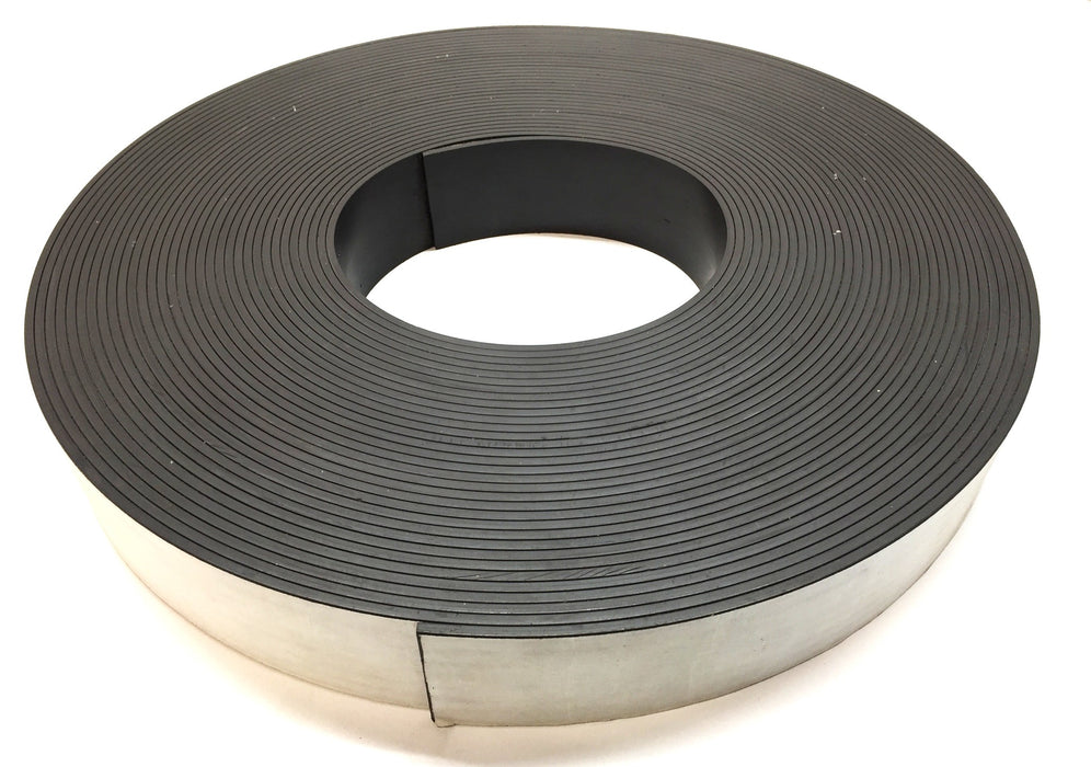 Unbranded 100' Outdoor Flexible Magnetic Adhesive Strip 2"(w) x 0.15"(thk) NOS