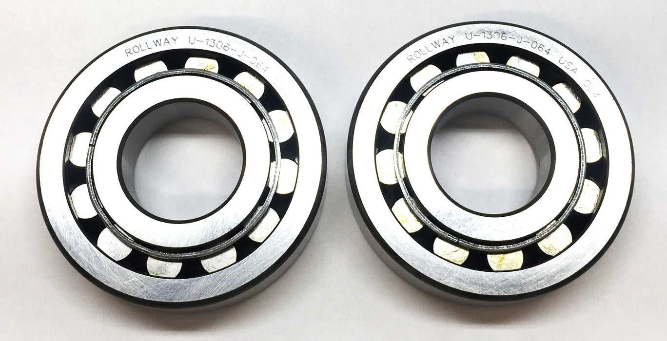 Rollway Cylindrical Bearing U-1306-J-064 (No Box) (U1306J064) [Lot of 2] NOS