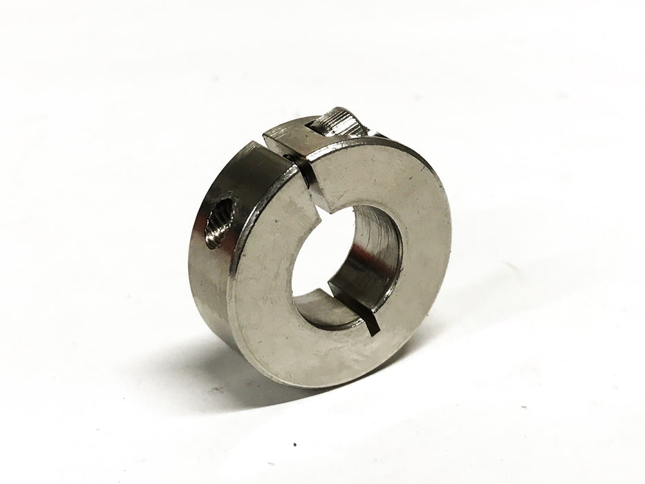 Climax 5/8 inch Stainless Steel 1-PC Split Screw Collar 1C-062-SS [Lot of 4] NOS