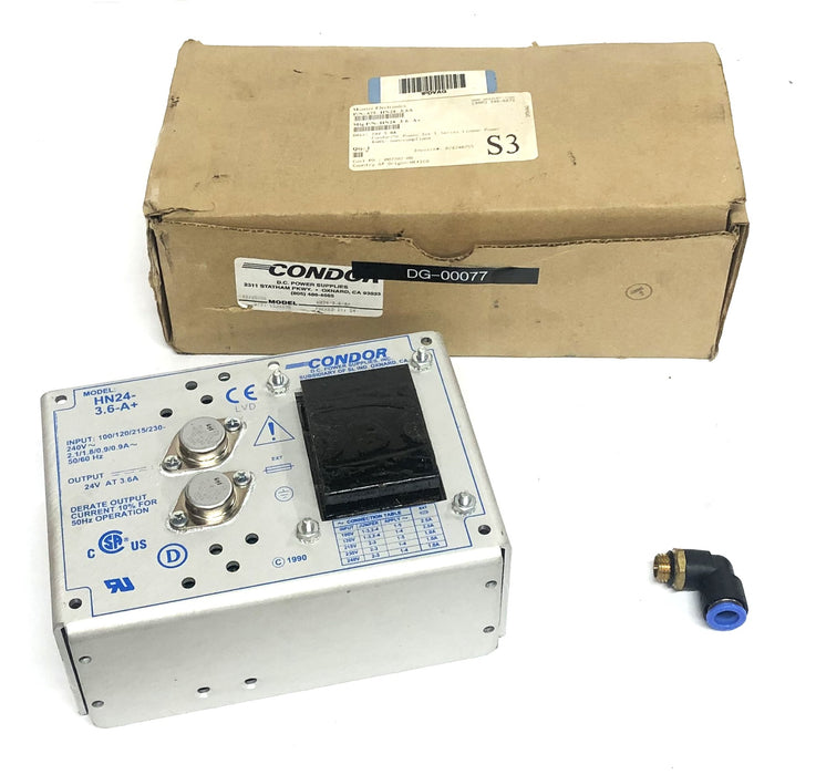 Mouser Electronics 24V 3.6A Condor/SL Power Supply 675-HN24-3.6A NOS