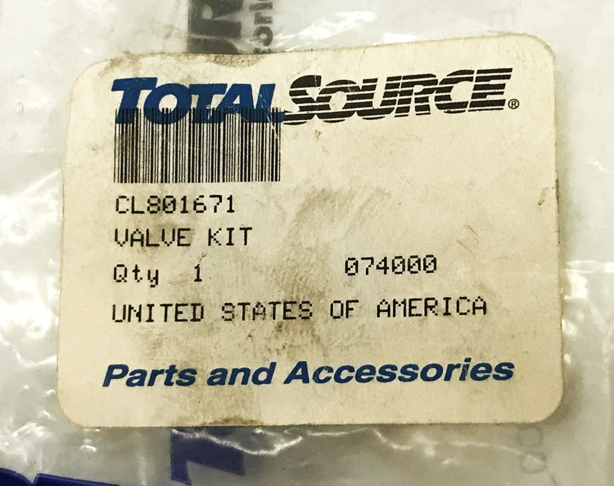 Total Source Forklift Clark Inching Valve Kit CL801671 NOS