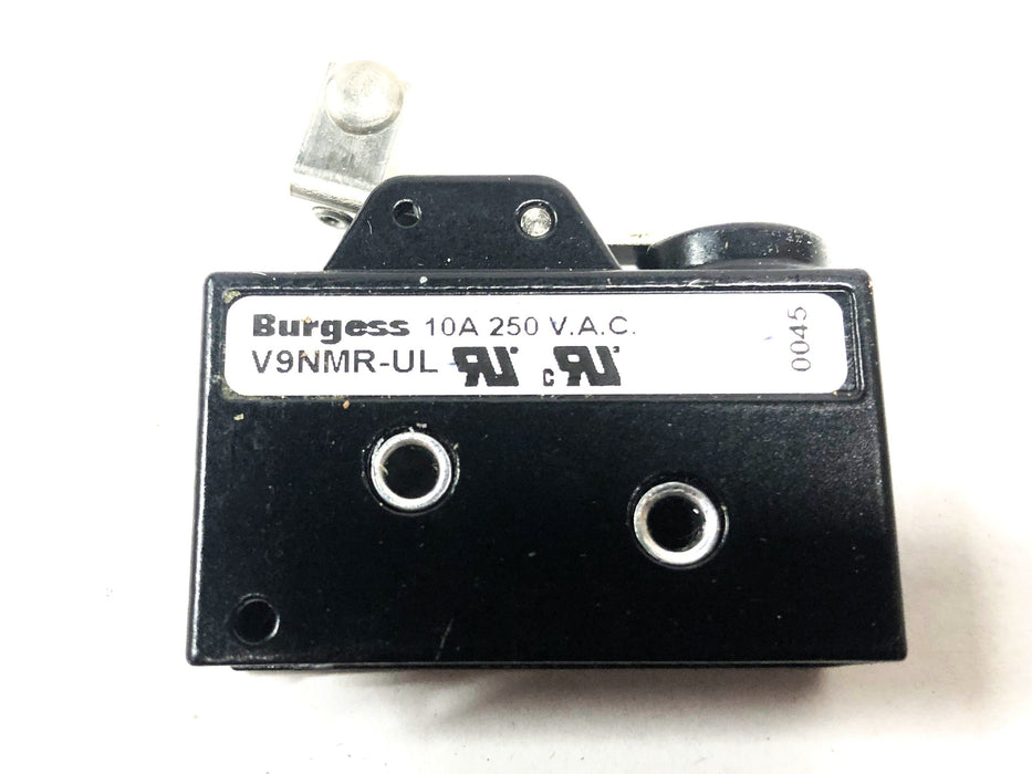 Burgess 10A 250 V.A.C Microswitch V9NMR-UL (0045) NOS