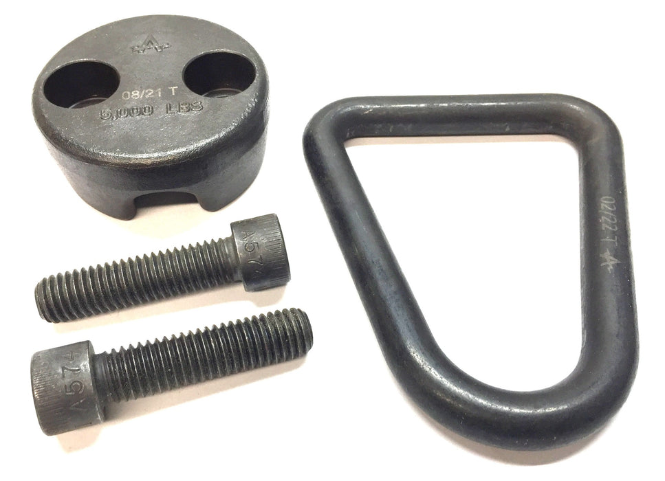 ADB Steel Black Oxide Flip-Flop Hoist Ring Assembly 34040S NOS