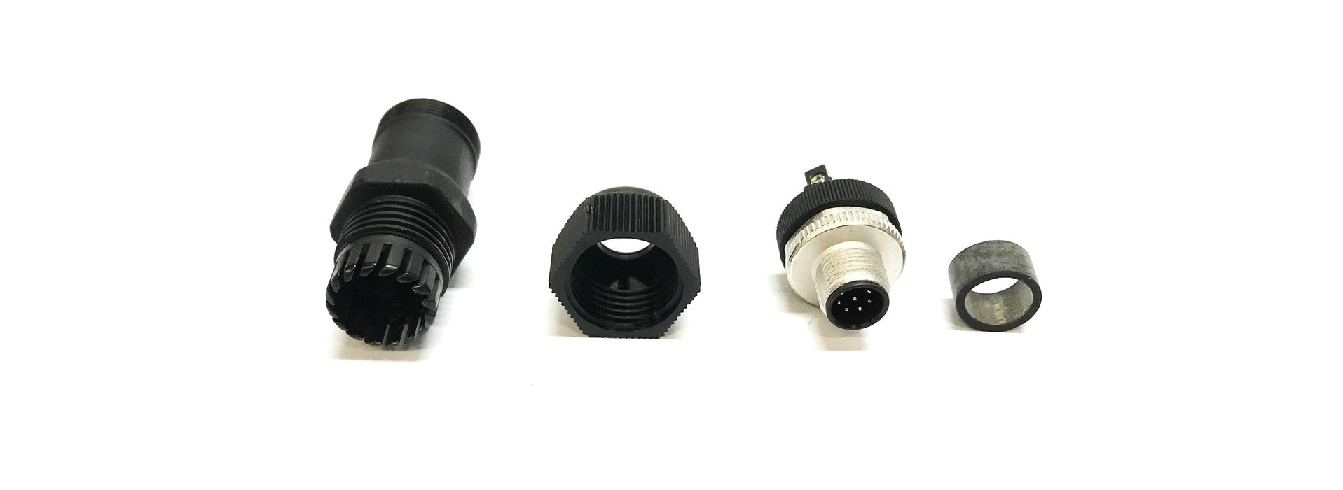IFM Male Wirable Plug Connector E18343 NOS