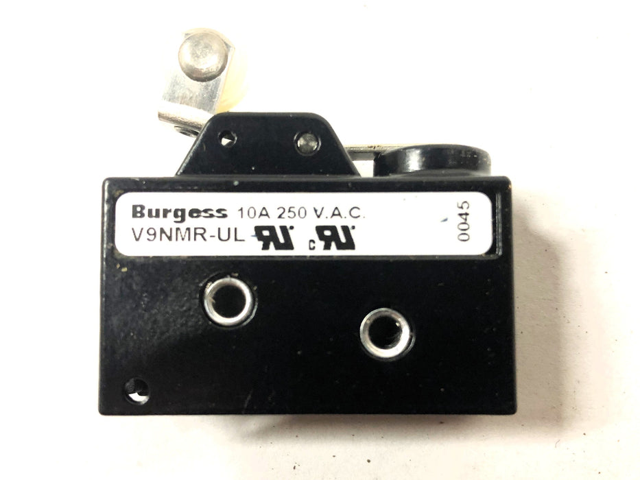 Burgess 10A 250 V.A.C Microswitch V9NMR-UL (0045) NOS