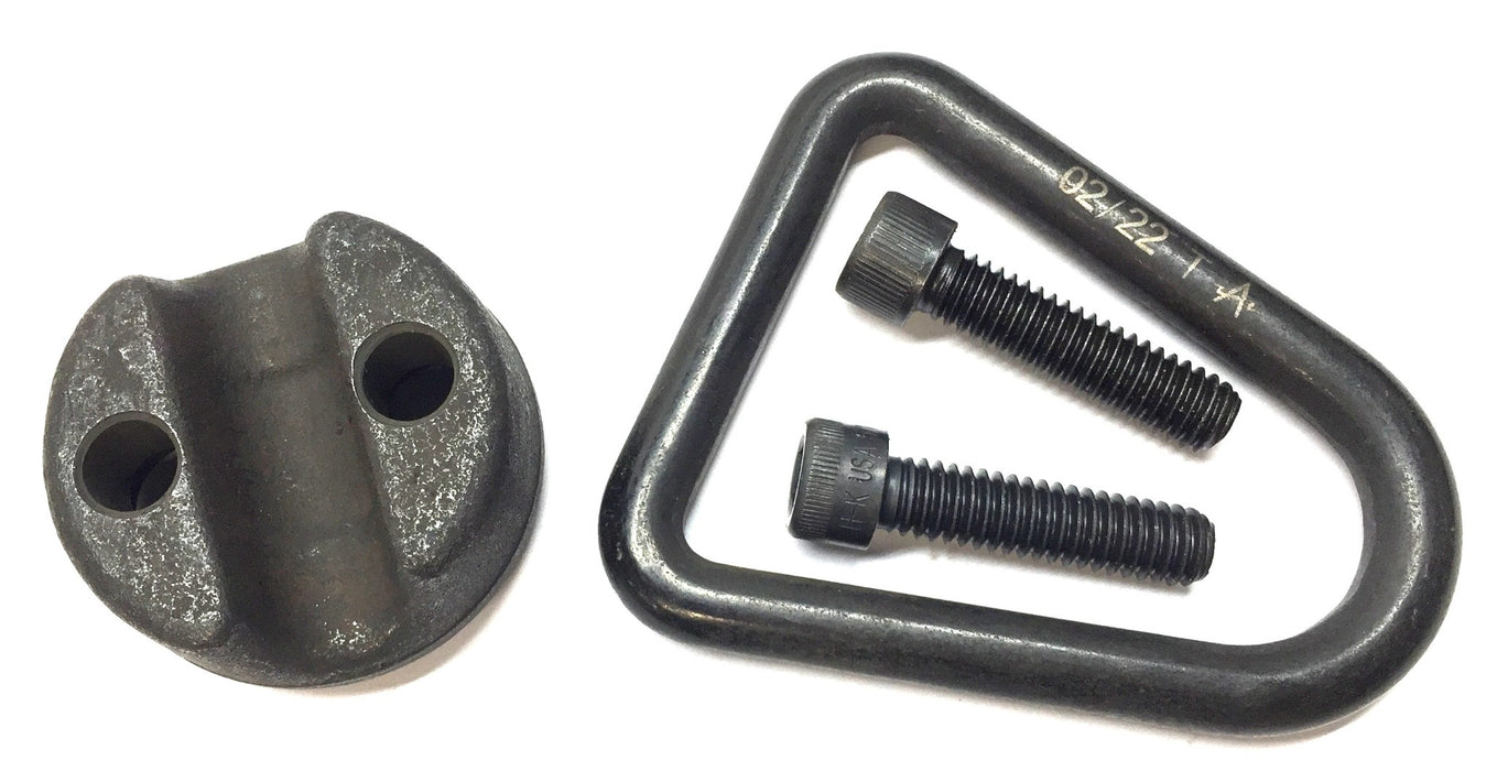 ADB Steel Black Oxide Flip-Flop Hoist Ring Assembly 34030S NOS