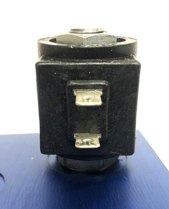 Haldex Barnes 3-Way Valve Block With 6301036 Solenoid 6599 (5170876-02) USED