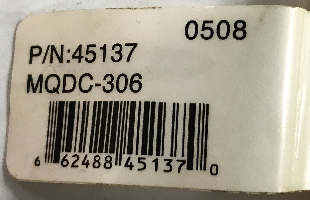 Banner Yellow Cordset Cable 45137-MQDC-306 NOS