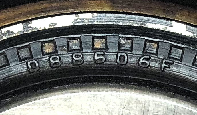 New Departure Single Row Ball Bearing (No Box) D88506F NOS