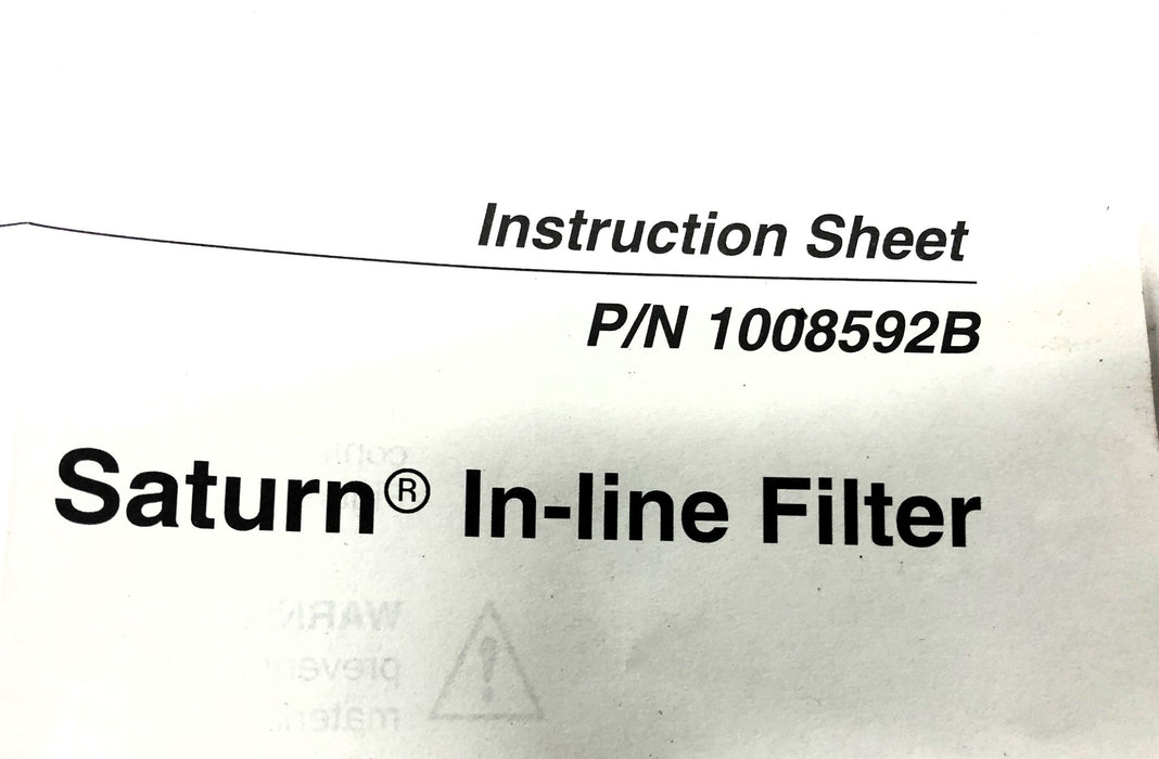 Nordson In-Line Filter 1008592B NOS